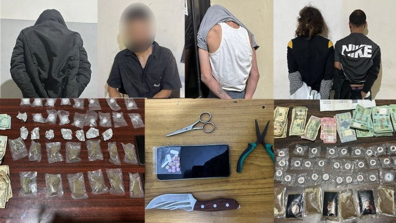  بحوزتهم ممنوعات... عمليات نوعية لـ "الإستقصاء" في مناطق مختلفة