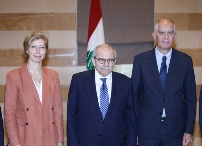 دعم الحكومة… سلام يبحث مع مستشارة ماكرون تثبيت الاستقرار جنوبًا (صورة)