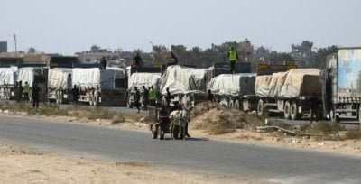 من الشمال إلى الجنوب... القيادة الأميركية تفتح طريق المساعدات لغزة (فيديو)