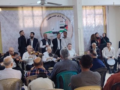 بعد تهديدات صحافي إسرائيلي… إلغاء “طوفان الأقصى” في حلب (صور)