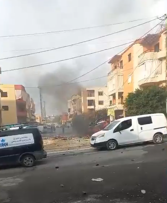 بعد غارة عيترون... استهداف اسرائيلي جديد في بلدة تول (فيديو)