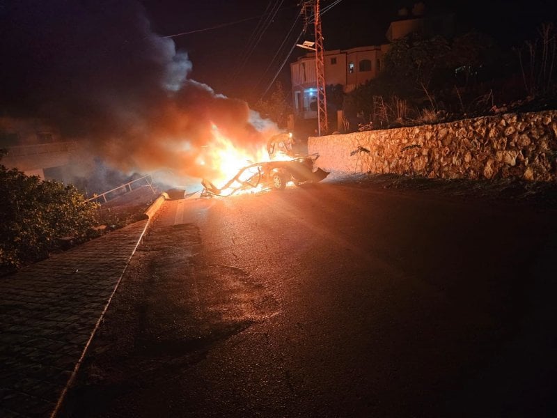 شهيد جراء غارة إسرائيلية إستهدفت سيارة في المنصوري (فيديو)
