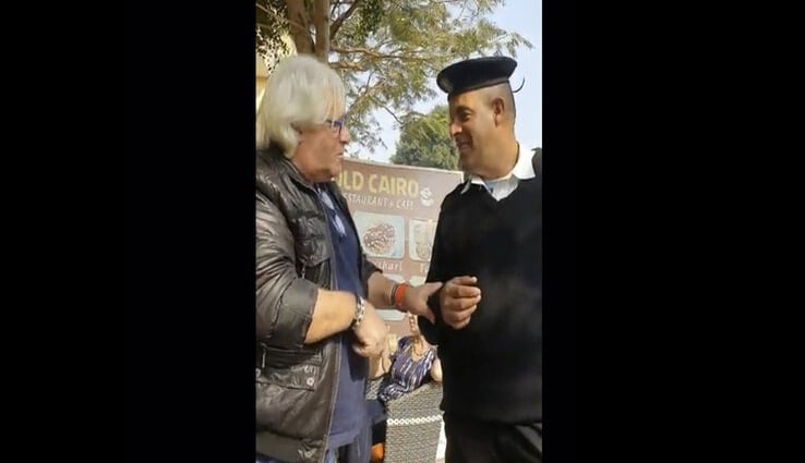 بعد فيديو السائح الإسرائيلي وبنطلون الشرطي مقابل 100 دولار... الداخلية المصرية توضّح (صور)