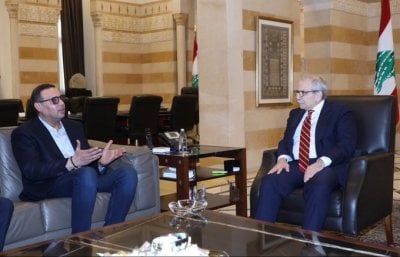 بعد الإفراج عنه… سلام يستقبل هانيبال القذافي ويطالب بمراجعة ملف توقيفه