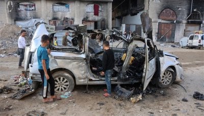 نتنياهو يعلن اغتيال 5 مسؤولين من حماس في غزة  (فيديو)