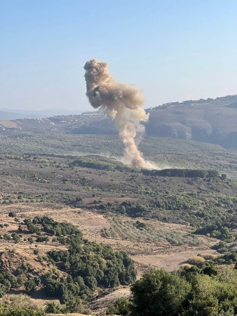 قصف إسرائيلي على خطّ واحد… من جرود البقاع إلى عمق الجنوب(فيديو وصور)