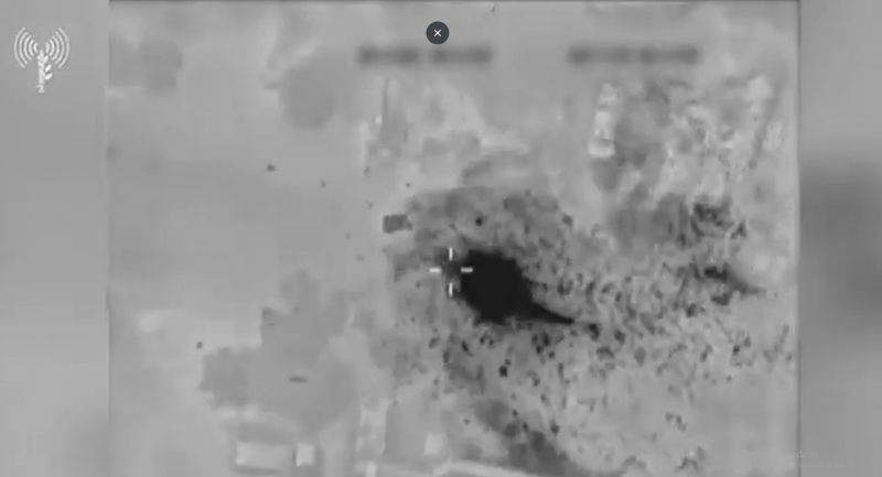 إسرائيل تزعم استهداف عنصر من حزب اللّه في بلدة فرون (فيديو)