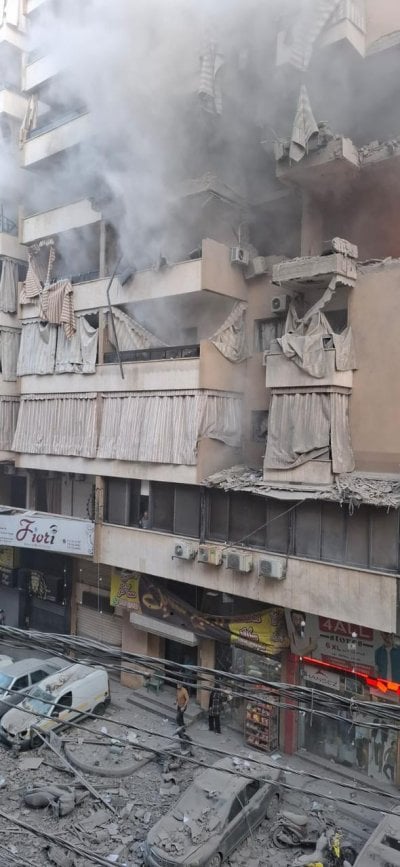 استهداف إسرائيلي يهزّ الضاحية الجنوبية لبيروت
