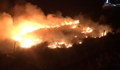 حريق كبير في ديربلا اعالي البترون... والدفاع المدني يتدخّل سريعاً