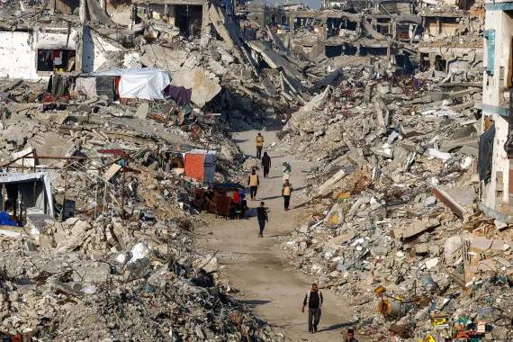 ترسيم بالألوان… كيف تخطّط أميركا لإعادة توزيع مناطق غزة؟