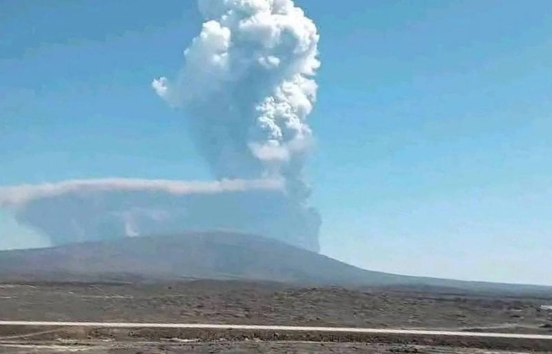 دمار فاق التوقعات... بركان يذيب جبلاً في إثيوبيا!