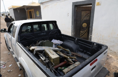 عملية أمنية في حلب... تفكيك خلية لـ "داعش" وضبط كميات من الأسلحة (صور)