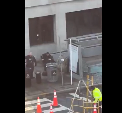 بالفيديو: لحظة اعتقال منفذ الهجوم قرب البيت الأبيض