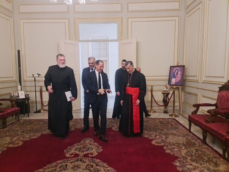 الجميّل من بكركي: لنجعل زيارة البابا رسالة سلام وانفتاح من لبنان