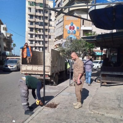 حركة ناشطة في صيدا… حملة متواصلة لإزالة التعديات والمخالفات