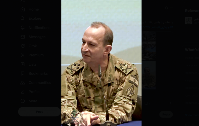 "الجيش مجموعة من لبنان"... هيكل: لا تخافوا عليه! (فيديو)