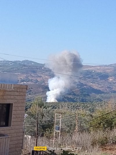 غارات إسرائيلية كثيفة… حزام ناري يطاول الجرمق والمحمودية (صور)
