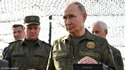 ليلًا وفي قلب الجبهة… بوتين يشهد لحظة حسم بوكروفسك