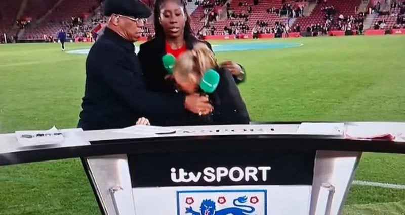 إغماء على الهواء… لحظات صادمة في بث مباشر (فيديو)