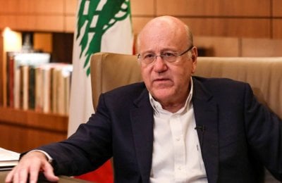 ميقاتي: خطاب البابا كشف سر اختياره لبنان أولى محطاته