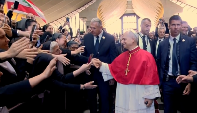 في محطة محورية من الزيارة البابوية… حريصا تستقبل البابا (فيديو)