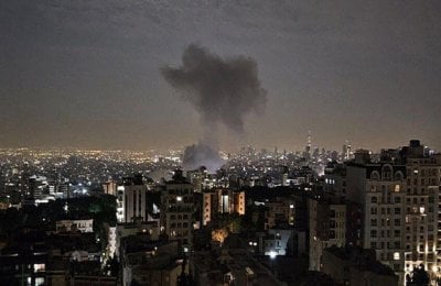 الحرس الثوري الايراني يوضح حقيقة فيديو قصف مركز القيادة المنسوب لإسرائيل