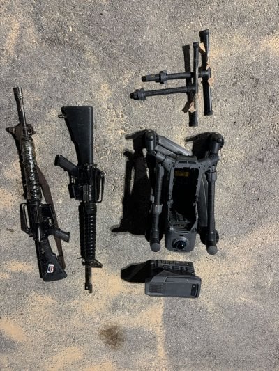 الجيش الإسرائيلي يعترض مسيّرة تحمل أسلحة على الحدود الغربية (صورة)