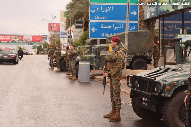 لزيارة البابا لاوون الرابع عشر... "الجيش" يعلن تدابير أمنية استثنائية (صور)