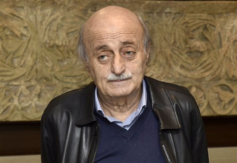 جنبلاط: إشارة البابا إلى ضرورة التعالي عن الجراح أفضل رسالة لدعاة التقوقع