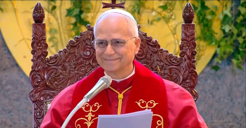 من سيدة لبنان… البابا يفاجئ اللبنانيين بعبارة عربية! (فيديو)