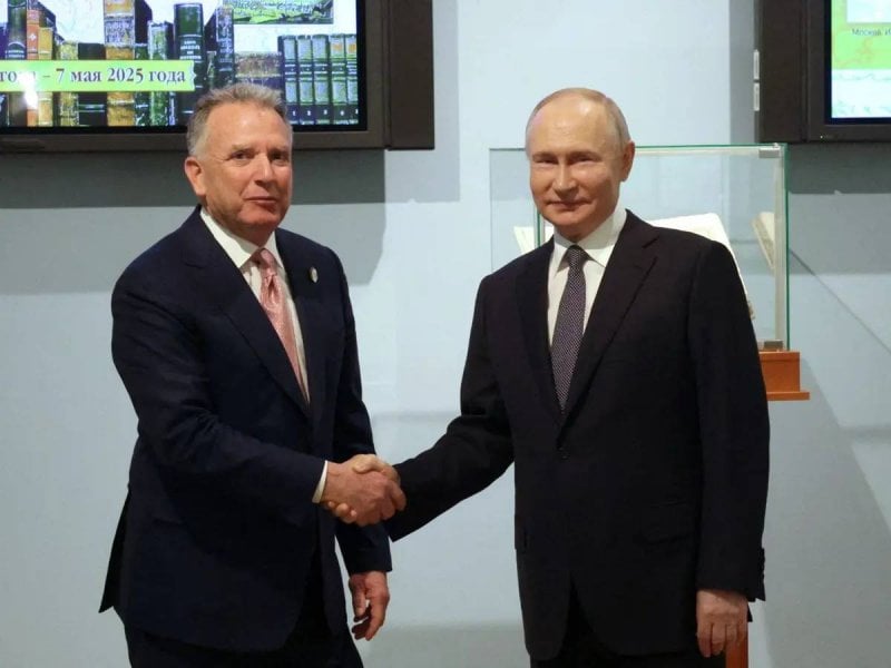 لمناقشة إنهاء حرب أوكرانيا... بوتين يستقبل المبعوث الأميركي ويتكوف 
