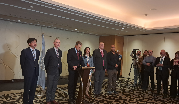 الوفد الأممي من بيروت: دعم دور الجيش وتأكيد مهام اليونيفيل