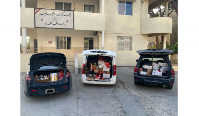 في مستودع مشبوه… 