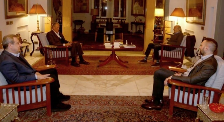 جنبلاط يستقبل كرم: دعم لمهمة الوفد اللبناني في "الميكانيزم"
