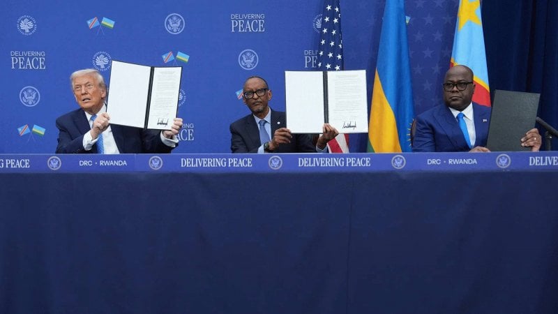 سلام مفاجئ في إفريقيا… هل أنهى ترامب حرب العقود بين الكونغو ورواندا؟