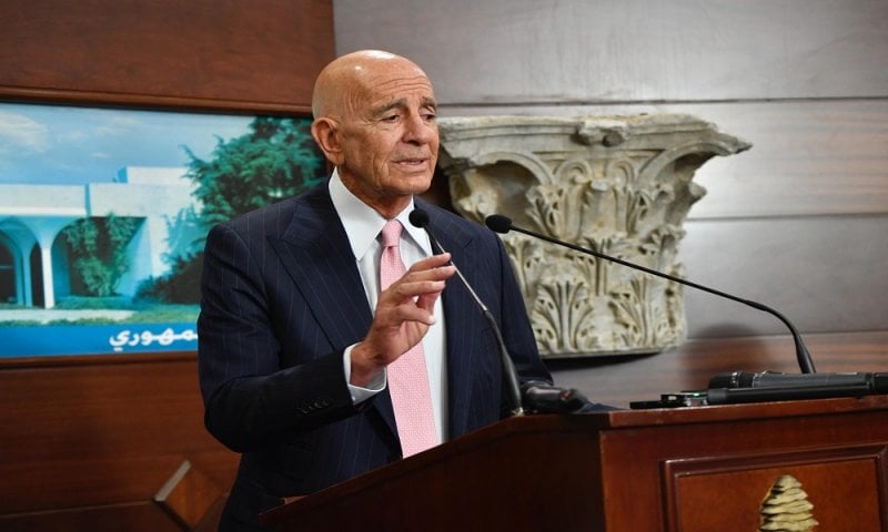 توم براك: يجب جمع سوريا ولبنان معًا