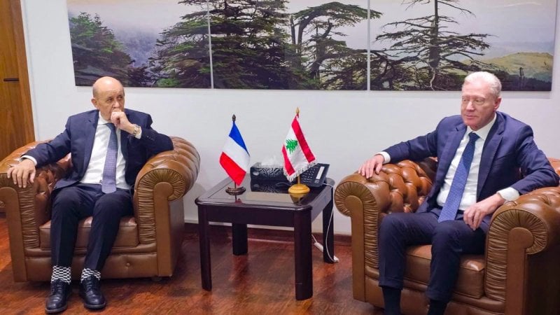 "الجيش يقوم بجهد كبير"... رجّي لـ "لودريان": حصر سلاح حزب الله مطلب لبناني