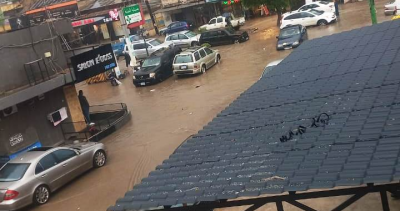 الأمطار تغرق طريق البداوي… ومناشدات من المواطنين لحلّ الأزمة