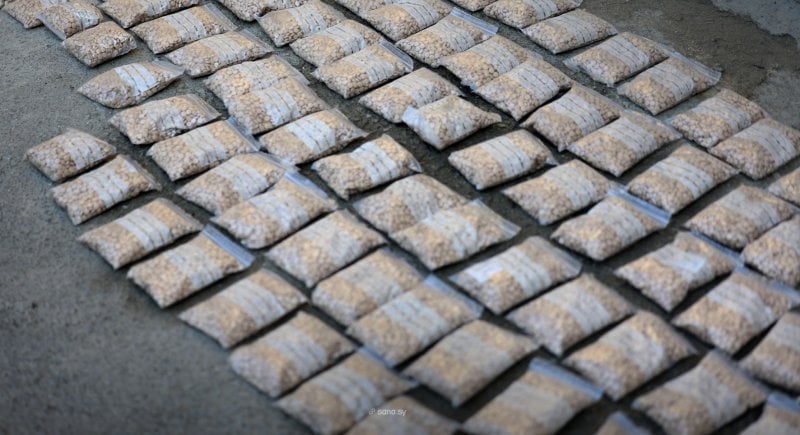 ضربات متلاحقة: ضبط أكثر من 600 ألف حبة كبتاغون في عمليتين بسوريا