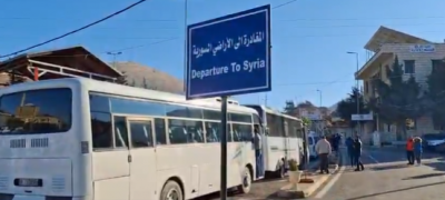 مسار عودة النازحين مستمر… بالفيديو: انطلاق الدفعة 13 من تعنايل إلى سوريا