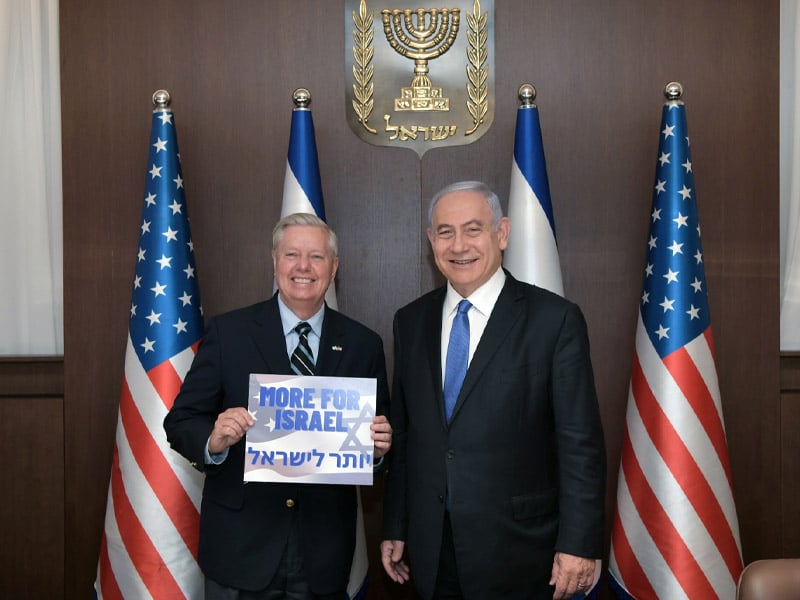 سيناتور أميركي شهير يلتقي نتنياهو... "2026 عام القضاء على الأشرار"