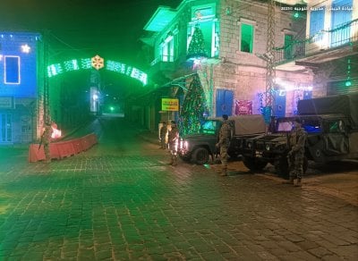 عشية الاعياد… تدابير أمنية استثنائية في مختلف المناطق (صور)