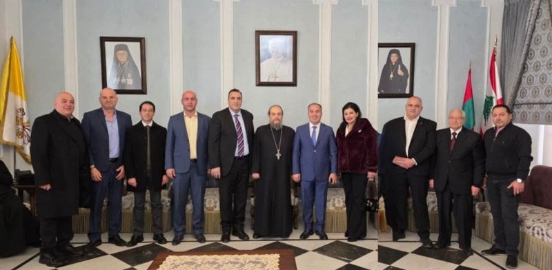 زيارات تهنئة ميلادية لوفد من تيار المستقبل ورابطة مخاتير زحلة (صور)