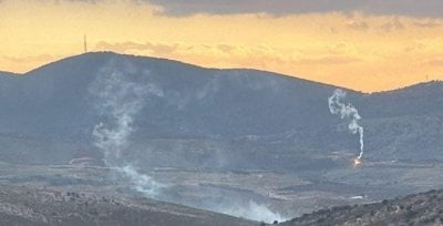 الجيش الإسرائيلي يطلق قذائف باتجاه المنطقة الواقعة بين بلدتي يارون ورميش