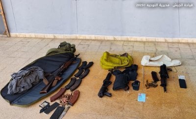 عمليات دهم في جبل لبنان… الجيش يوقف 15 شخصًا ويضبط أسلحة (صورة)