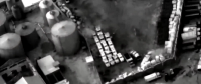 ميناء المكلا اليمني… فيديو يكشف تفاصيل عملية جوية للتحالف