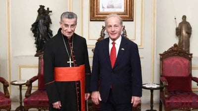 عيسى بعد لقائه الراعي: غيرتنا على لبنان والسلام كانت محور الحديث