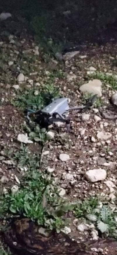 سقوط درون إسرائيلية قرب السراي الحكومي في بنت جبيل