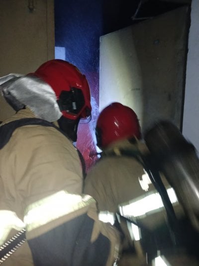 بعد حريق معمل مياه تنورين… بيان من الدفاع المدني(صور)