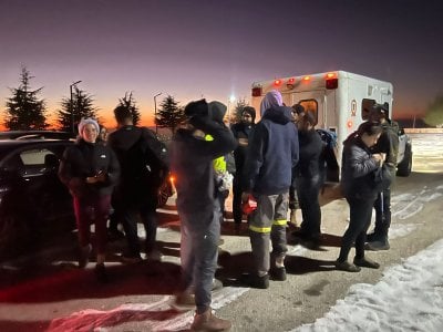 ضلّوا طريقهم… الدفاع المدني ينقذ مواطنين في أرز جاج (صور)